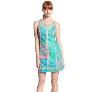 Lilly Macfarlane Dress- Multi Lilly Lounge 💙💚💖